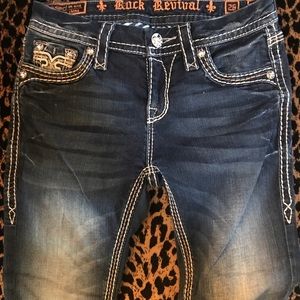 Rock Revival Karla mid-rise Capri